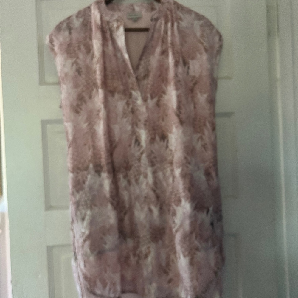 Anthropologie The Odells Pineapple Grove shift dress